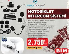 PROZONE MOTOSİKLET INTERCOM SİSTEMİ
